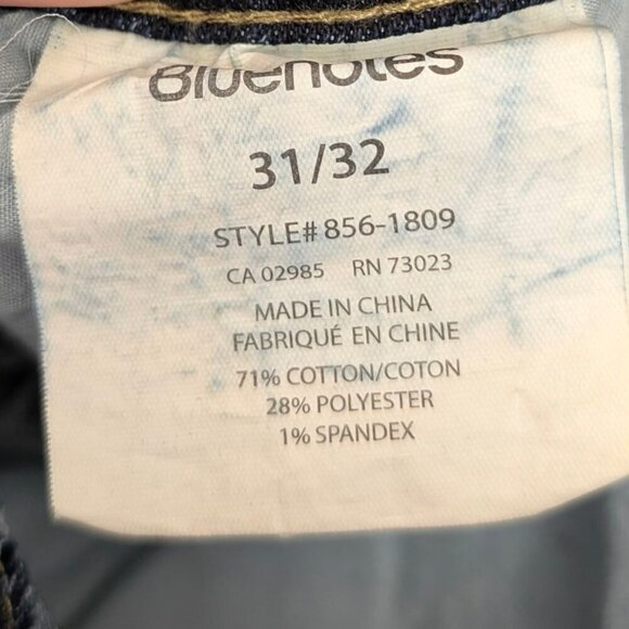 (2/$20) Bluenotes Denim "Brodie" Slim Straight Jeans - Picture 6 of 6